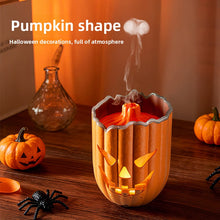 Pumpkin Halloween Humidifier Aroma Diffuser with Colorful Night Light