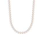 S925 sterling silver round bead necklace worn at the neck as a single point of shine