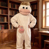 White Bigmouth Monster No Shoes / XL | US 14 / EU 44