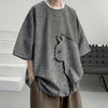 Linen Blend Short Sleeve - Black
