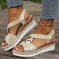 Womens Wedge Hemp Rope Sandals