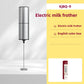 Stainless steel KJBQ-9 battery milk frother with spring whisk and English color box