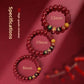 Cinnabar Five-Way Wealth God Bracelet