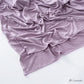 Flat lay of the soft modal cotton scarf wrap showing the even weave and finished border edge