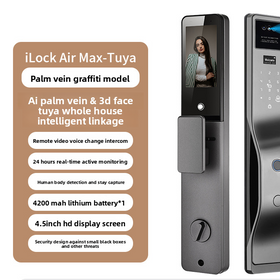 3d Face Recognition Fingerprint Smart Door Lock