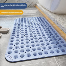 PVC Bath Mat with Raised Dome Nubs and Drain Holes