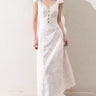 Cream White Long Skirt / S | US 4 / EU 36