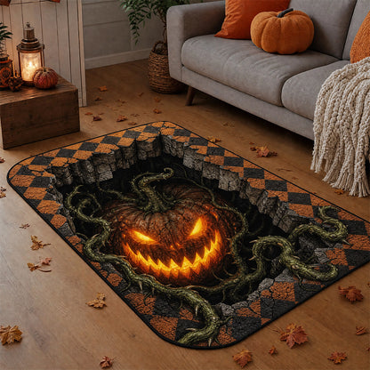 Halloween Crystal Velvet Decorative Carpet