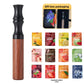 Walnut aroma stick and its scent sachet range, gift box packaging inset at the top right