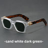 Sand White Emerald Green