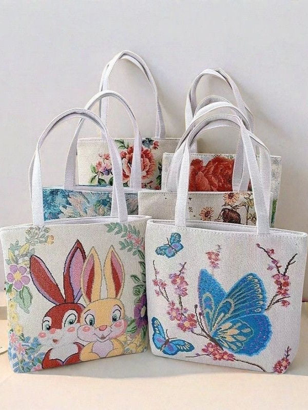 Double-Sided Embroidered Canvas | front view product shot