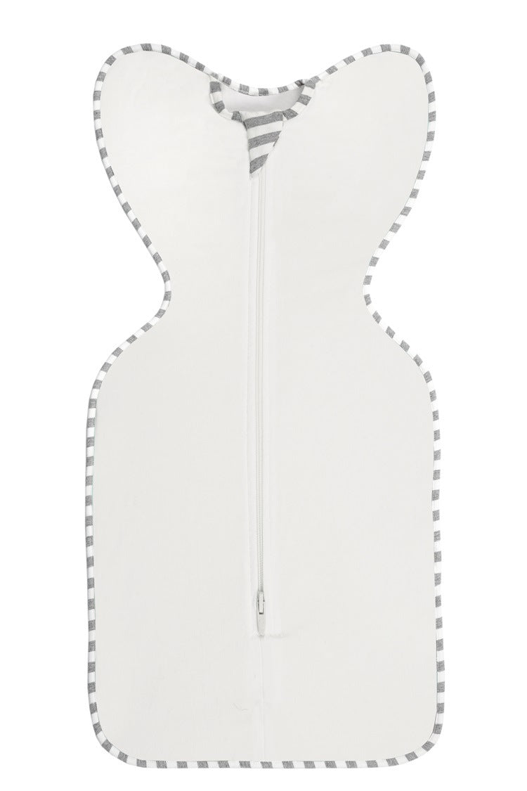 Pure Cotton Baby Swaddle Sleeping Bag | context with companion items