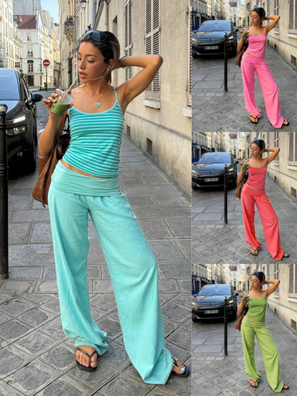 Two-piece Suspender Pants