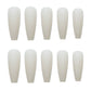 CS01-40 Wearing Nail Art Finished Nail Pieces Long Frosted Nail Pieces | in use scenario daily moment