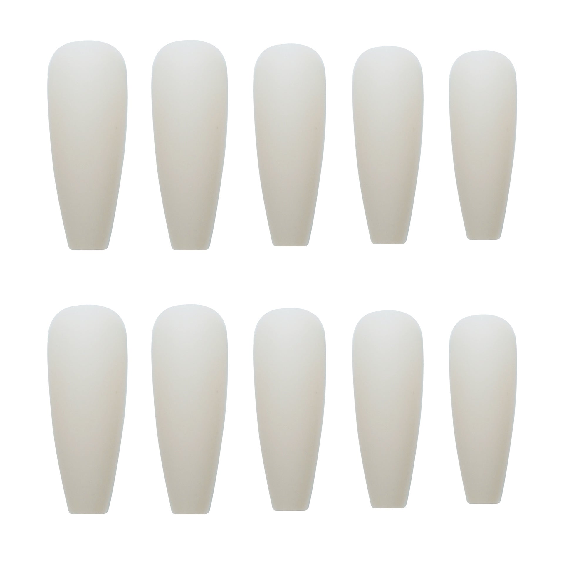 CS01-40 Wearing Nail Art Finished Nail Pieces Long Frosted Nail Pieces | in use scenario daily moment
