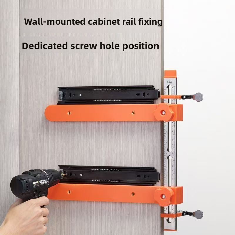 Adjustable Drawer Rail Installation Tool