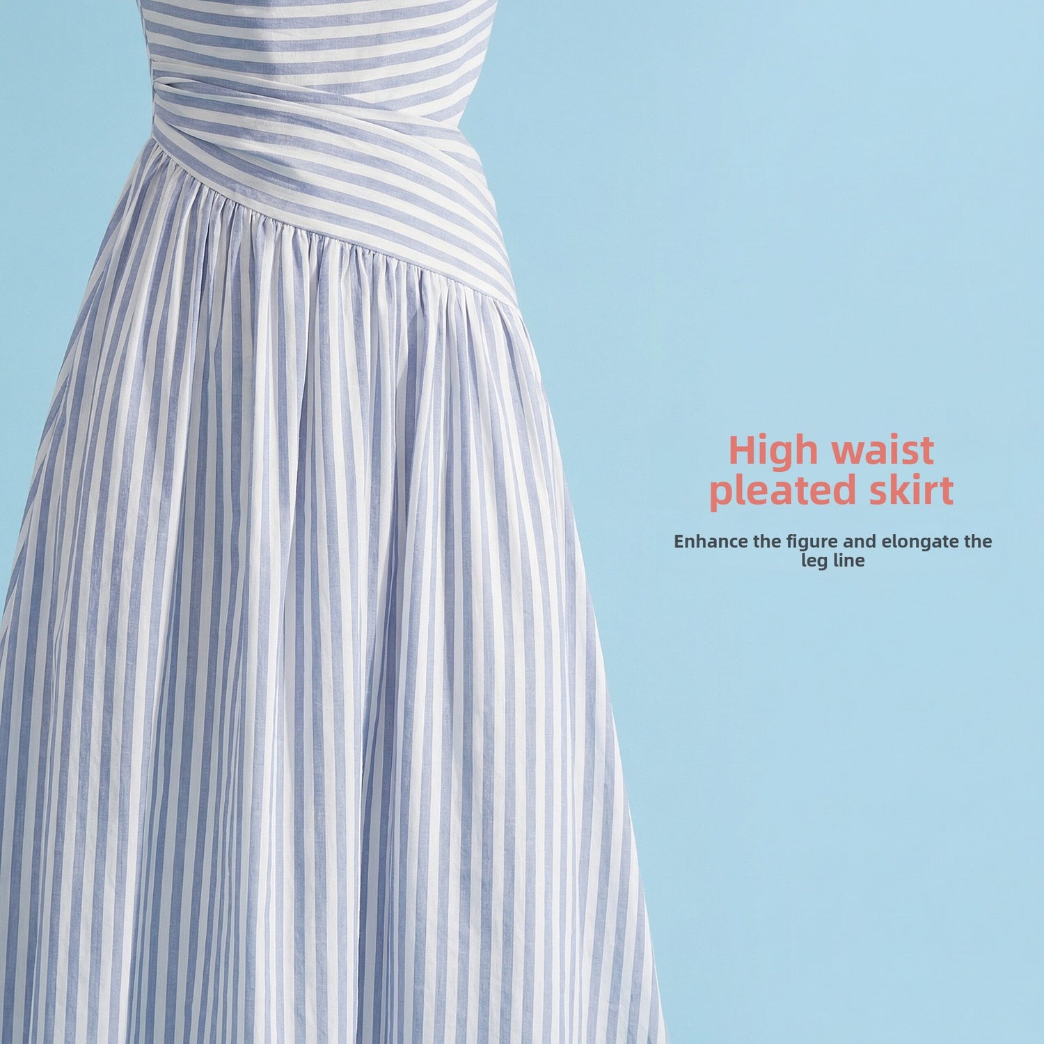Shoulder Design Waist-Exposing Dress