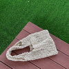Korean Style Plush Woven - Ivory white