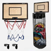Basketball Hoop Over The Door Laundry Hamper