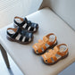 Baby Open-Toe Woven Sandals | lifestyle in use scene