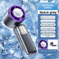 Portable USB Rechargeable Handheld Fan with Semiconductor Cooling