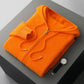 Double-sleeved knitted loose-fitting sweater coat
