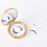 Sunflowe+round box+white clip