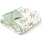Gauze Cotton Baby Blanket | natural light styling shot