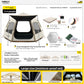 Automatic Pop Up Camping Tent | wear and tear test