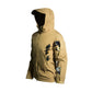 Mens Windproof Waterproof Fleece Lined Hooded Jacket