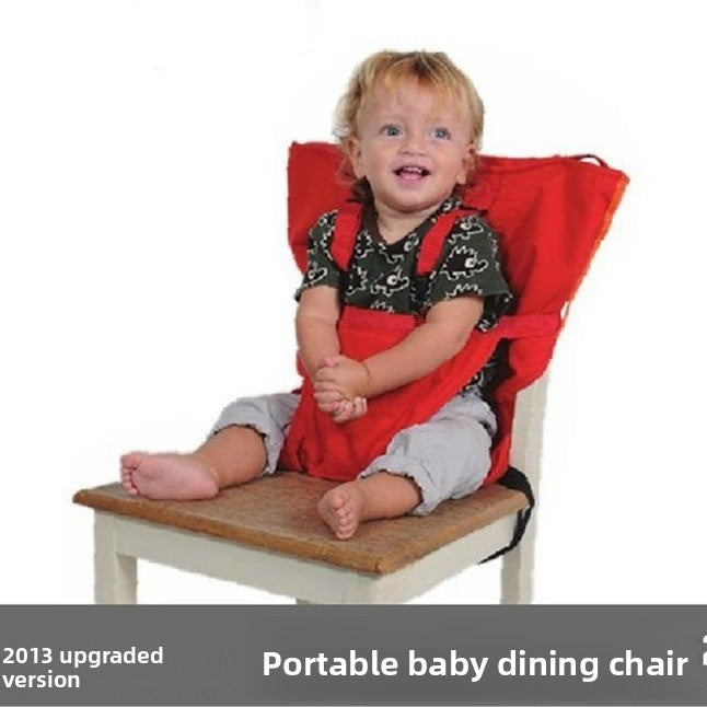 Portable Baby Restaurant High Chair Cover | side profile angle shot