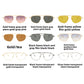 Retro Metal Frame UV400 Sun Glasses