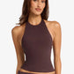 Womens Halter Neck Yoga Set with High Waist Shorts