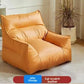 Vibrant orange bean bag armchair with a high back and wide arms, Vibrant Orange option