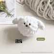 White Dog TPR Squeak Ball