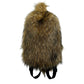 Plush Fur Travel Backpack | carry comfort shot