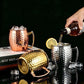 Stainless Steel Hammered Textured Cup