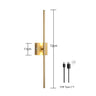 Standard-Touch-Fernbedienung MagCharge / Gold Quadrat 72cm