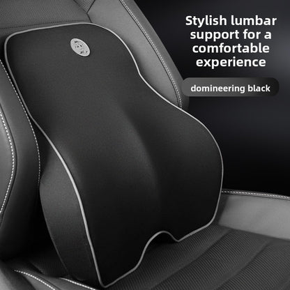 Memory Foam Lumbar Support Pillow for Car and Office