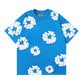 Mens Foam Print Cotton Shorts