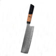 Black handle kitchen knife
