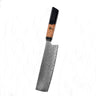 Black handle kitchen knife