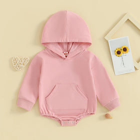 Baby Hooded Jumpsuit Soft