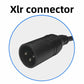 Charger output connector head detail shown for a scooter or e bike battery pack