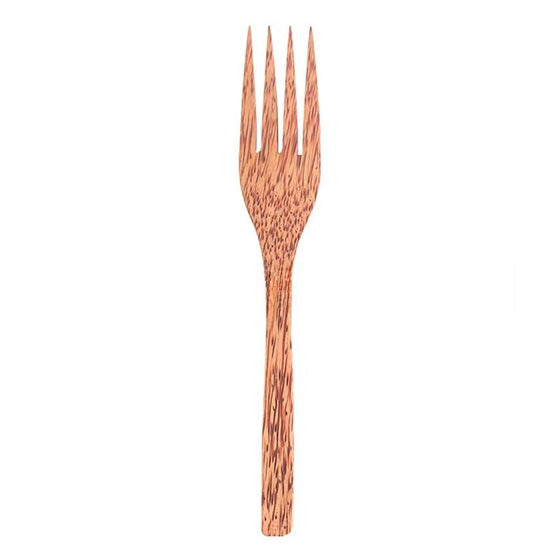 Natural Coconut Shell Bowls with Coconut Wood Spoon, Fork and Chopsticks