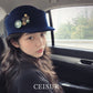 Retro Wool Equestrian Beret Hat