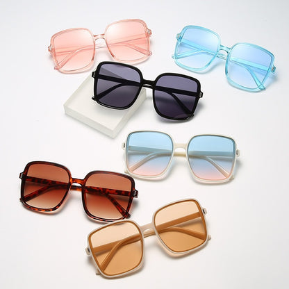 New Large Frame Gradient Sunglasses HD Fashion