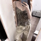 Retro Leopard Print Back Cutout Camisole Top