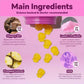 Macro detail of the pineapple probiotic capsules and their smooth coating