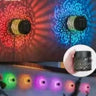 Zylindrisches Mandala, farbiges Licht (RGB)